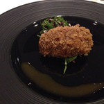 リストランテ サクラ - 2014/12/25  フランス産鴨のクロケッタ（いわゆるコロッケですな！）