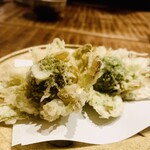 浅草 ひら山 - ①  800円：蕗の薹