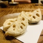 浅草 ひら山 - ②  900円：加賀蓮根