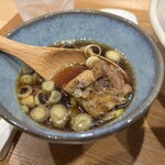 元祖佐賀つけ麺 孤虎 - つけ汁には炙りチャーシュー！
