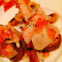 炉端イタリアン ICORIBI 堂島 - 海鮮ブルスケッタ