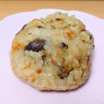 いよてつショップ - 『』あいさとみかんごはん』で作ったみかんおにぎり