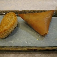 中国料理 彩龍 - 叉焼パイときのこ入り春巻