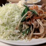 恵比寿ハジカミ - スタミナ炒め定食ＵＰ