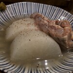 恵比寿ハジカミ - 塩豚煮込