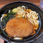 名代 箱根そば - 料理写真:コロッケうどん