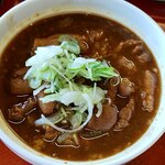 食堂大関 - もつ煮