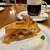トリコロール - 料理写真:アップルパイ 750円
