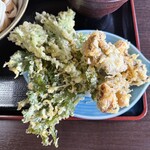 田舎うどん てつ - てんぷら