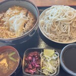 尾張屋 - 料理写真:蕎麦とかつ丼
