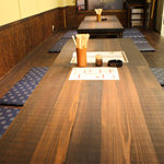 春夏冬 あきない - 人気の掘りごたつは最大２２名まで収容可能！