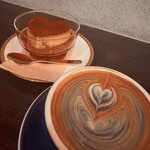 01COFFEE - プリンとラベンダーラテ
