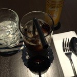 カフェ メルシー - 早川のアイスコーヒー軽い苦味が好みです♬