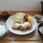 むらかみ食堂 - 「チキン南蛮定食（三個）」1000円