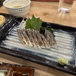 目利きの銀次 - 炙り〆鯖刺し
