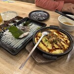 目利きの銀次 - 山芋チーズの陶板焼