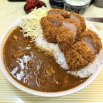 とんかつ檍のカレー屋 いっぺこっぺ - ひれかつカレー（ライス、カレールー大盛り）