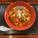 にんにくたまごラーメン - 料理写真:あかたまラーメン　¥890（税込）