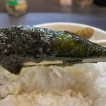 侍  - ライスを海苔で巻くと旨いよね