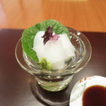 一凛 - 向付　アオリイカ