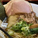 極麺 青二犀 - コリコリの食感のヒネ鶏チャーシュー 美味しい！