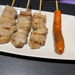 焼き鳥ともつ鍋 ぶあいそ - 焼き鳥
