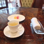 ヴィラ・デル・ソル - (2015/1)ウェルカムドリンクとお茶菓子