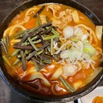 小作 - 料理写真:豚肉辛口ほうとう