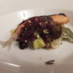 ヴィラ・デル・ソル - (2015/1)キスとそば粉のベニエ　黒ラッパ茸のソース