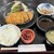 仁多米食堂 - 料理写真:とんかつ定食やって来ました