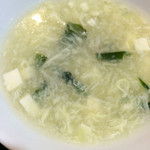 孔府家宴 - 麻婆豆腐セットのスープ（ランチパスポート）