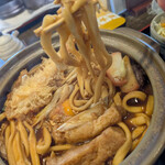 みそ屋 - 麺リフト　カタ麺をチョイス