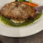 ビストロ石川亭 - 豚ロースグリエ　バジルソース