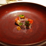 ライラ - 和歌山県産活け〆鮃のオーブン焼き モンサンミッシェルのムール貝 2015.1.2x