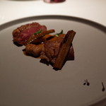 ライラ - イベリコ豚プルマのロースト サツマイモ 牛蒡 栗のニョッキ 2015.1.2x