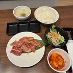 焼肉・冷麺ヤマト - 和牛ヤマトカルビ定食