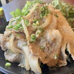 しょうが焼き 花緑青 - 