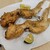 酒処 さくらがわ - 料理写真:大手羽1本揚げ。コスパ良し、味良し！◎
