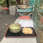 鎌倉明月 - お抹茶とわらび餅