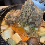 黃金出汁涮涮鍋與江戶前壽司 肉之Asatsu 梅田御初天神店 - 