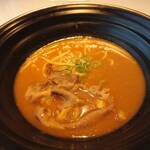 Tsurutontan Udon Noodle Brasserie Ginza - 国産牛ロース しゃぶ肉カレーのおうどん