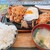 キッチン エムズ - 料理写真:デミグラスハンバーグW＋唐揚げWトッピング