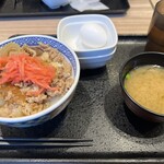 吉野家 - 料理写真:朝牛セット 温泉玉子