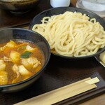 武蔵野うどん 藤原 - 旨辛肉汁うどん中(¥1,200)