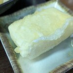 武蔵野うどん 藤原 - 揚げ餅(¥150)