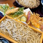 卯月 - 料理写真:季節の天せいろ