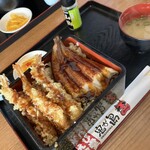 鬼が島 - 鰻・海老天重