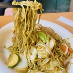 はしもとや - 麺はクロレラ麺