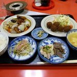 金華亭 - すぶた定食（800円）