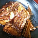 すし重 - 2014・8　鯛しゃぶコースのあらだき、その他にも料理あり。